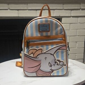 Disney Dumbo Blue and White Backpack
